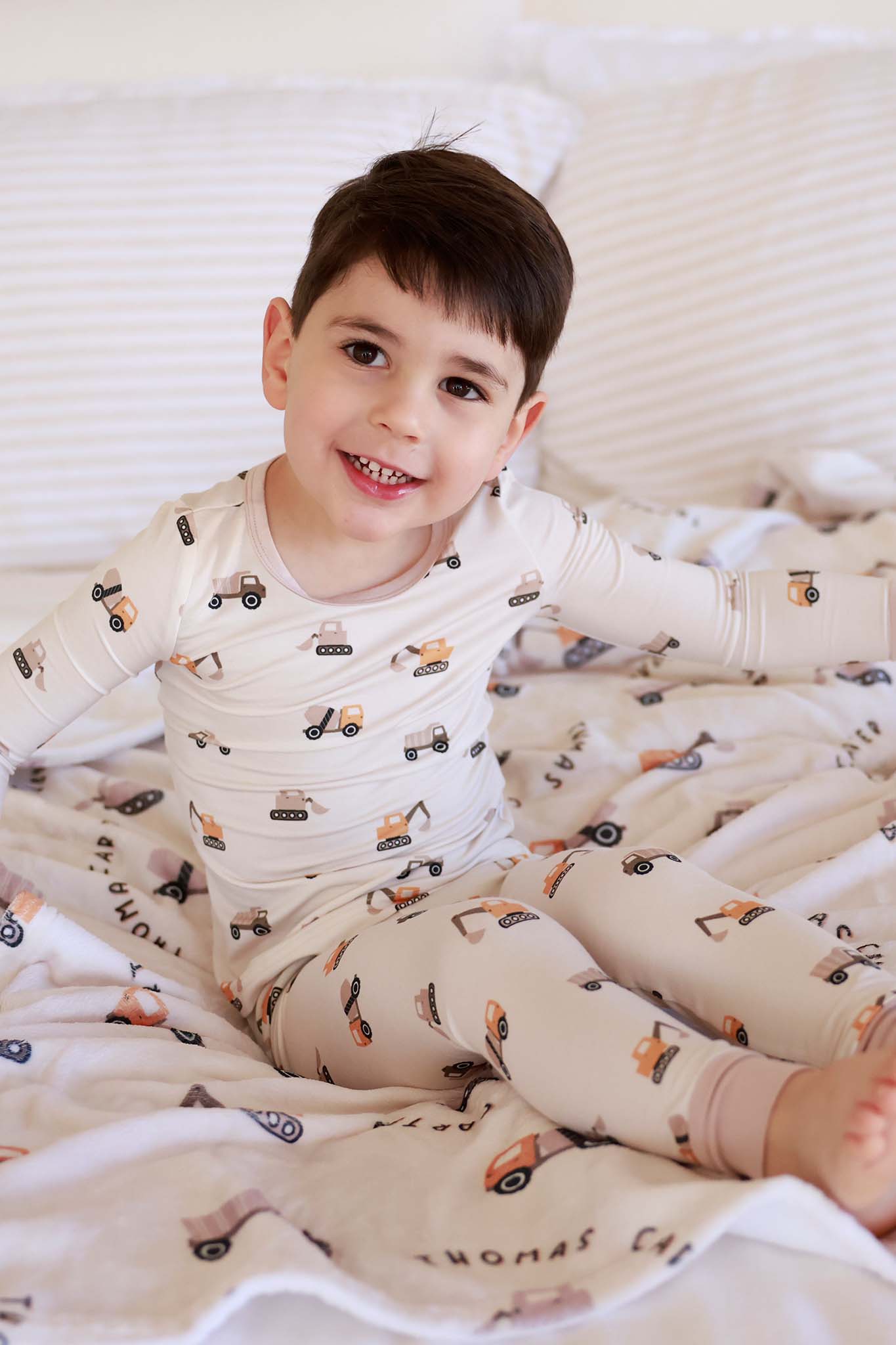 Two-Piece Pajama Set | Little Builder