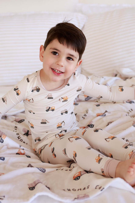 Two-Piece Pajama Set | Little Builder