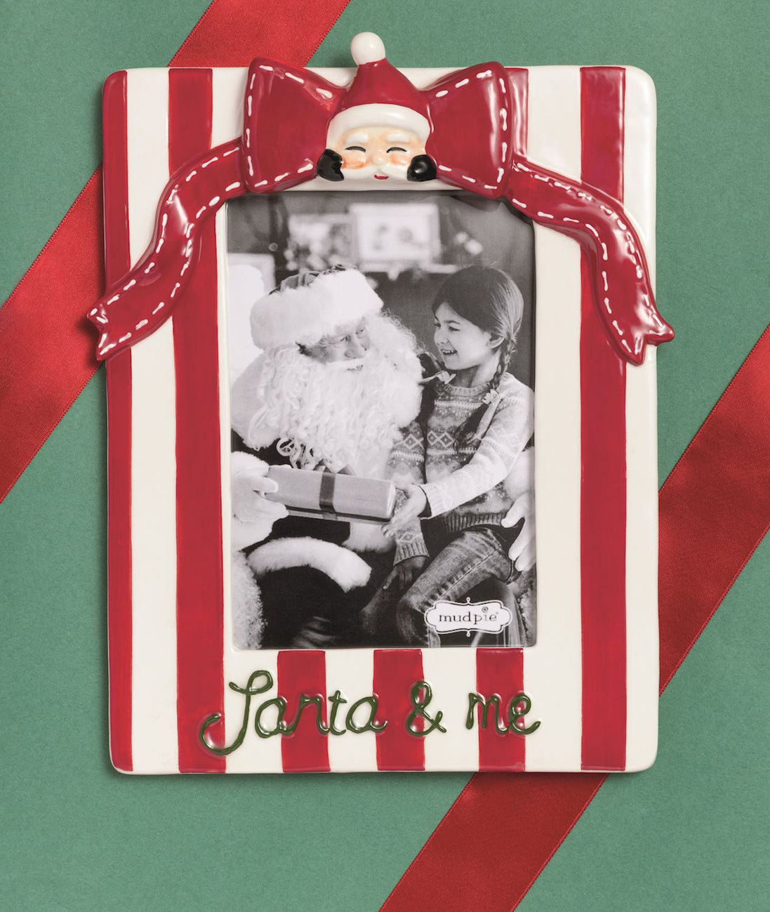 Santa & Me Bow Frame