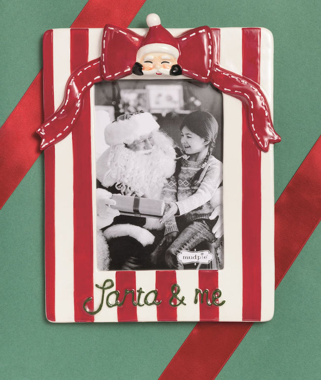 Santa & Me Bow Frame