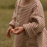 Micky Set in Thin Turtledove Stripe