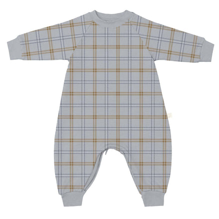 Fleece Jumpsuit - Plaid