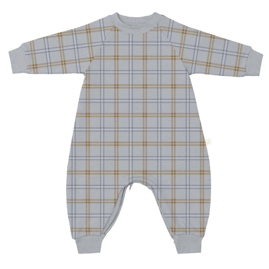 Fleece Jumpsuit - Plaid