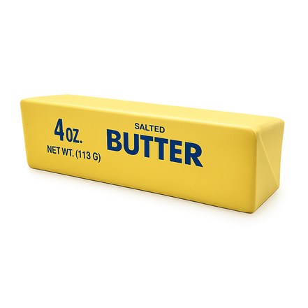 Fun Doh 6" Butter Stick Slow-Rise Squishy Toy - 12/Display