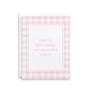 Promoted to Aunt Greeting Card