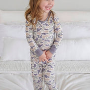 Two Piece Bamboo Pajama Set | Camo Cutie