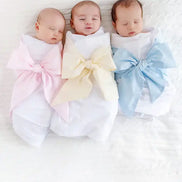 Bow Swaddle - Broadcloth