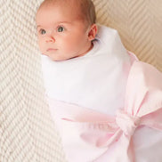 Bow Swaddle - Broadcloth