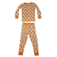 Bluetick Coonhound Stripe Unisex Kids Pajamas