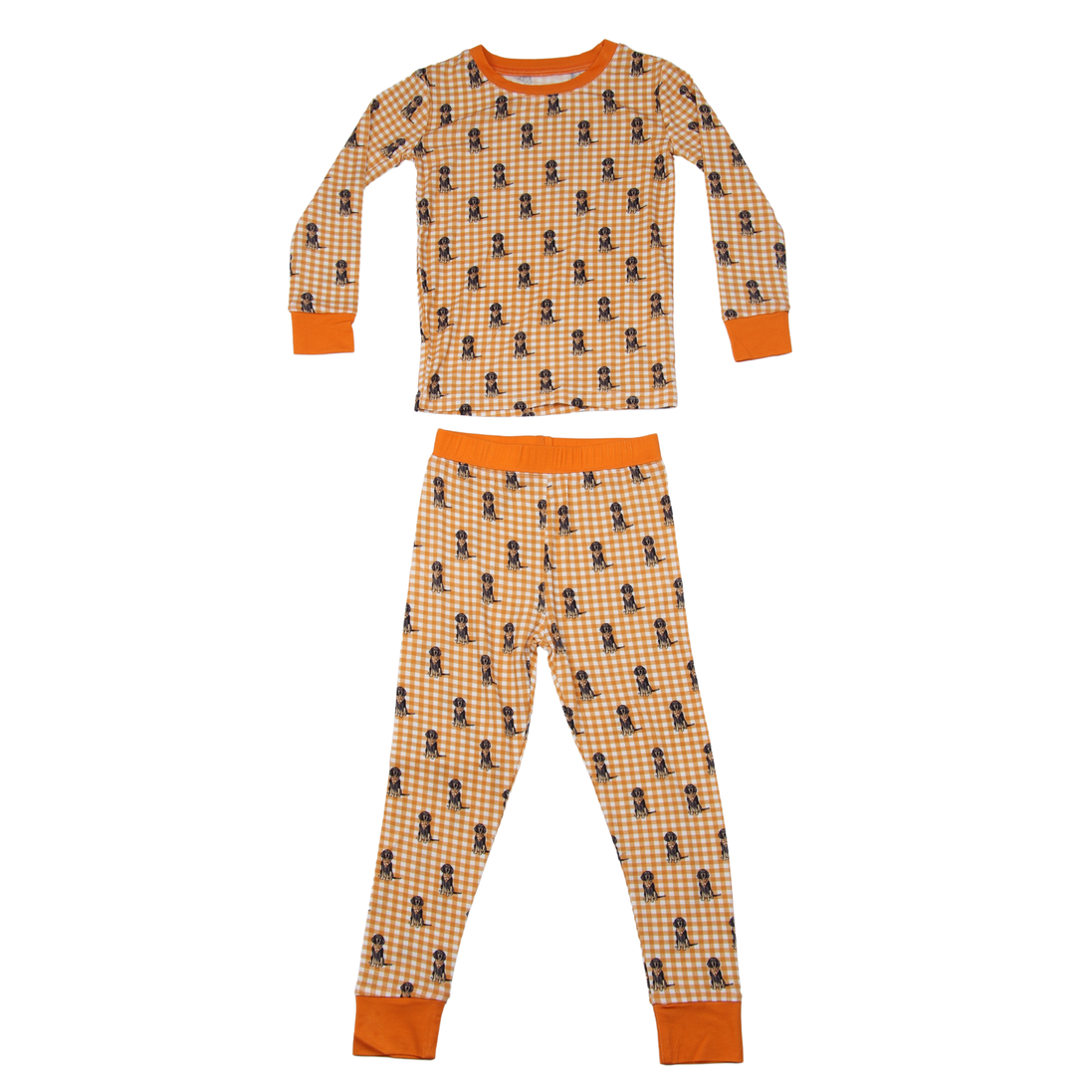 Bluetick Coonhound Stripe Unisex Kids Pajamas