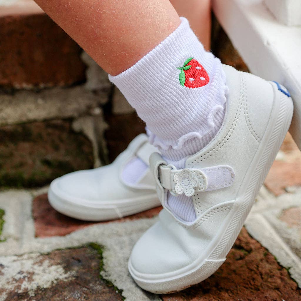 White Ripple Socks