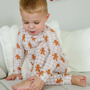 Bamboo Waffle Two-Piece Pajama Set | Gingersnap