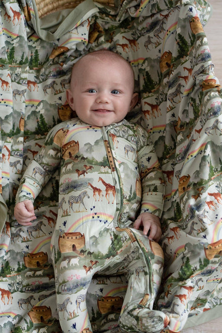 Noah's Ark Convertible Romper