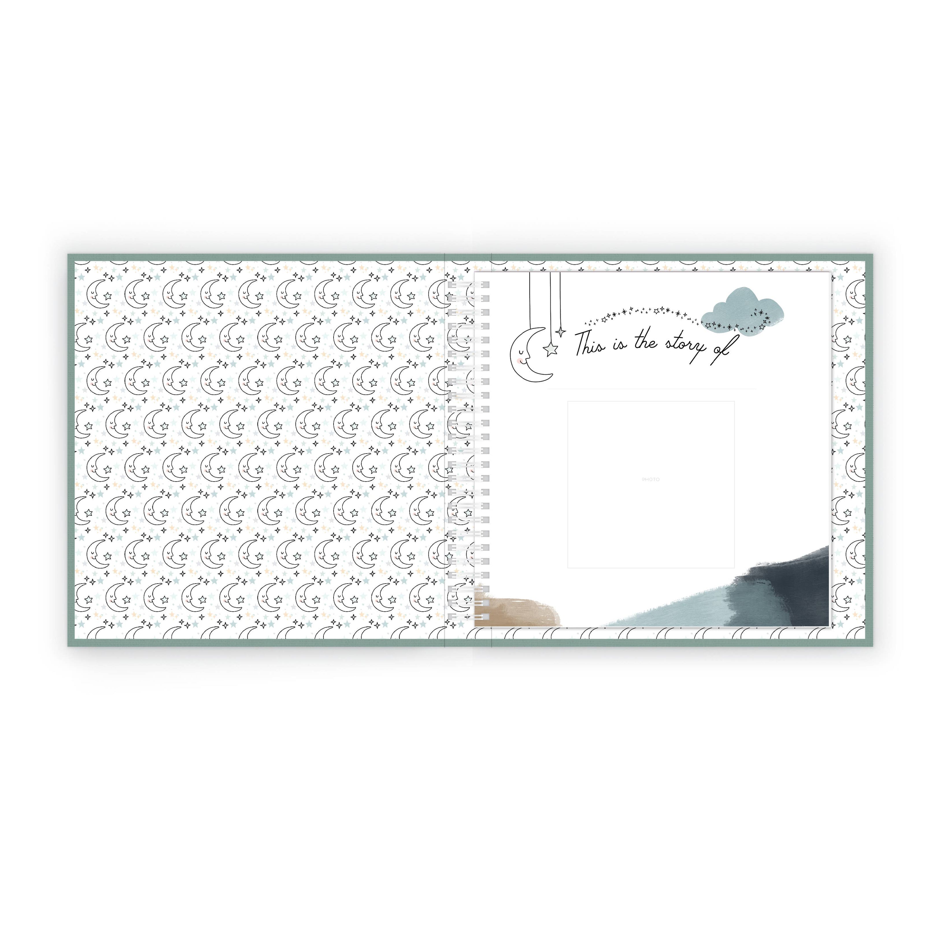 Celestial Skies Luxury Baby Memory Book