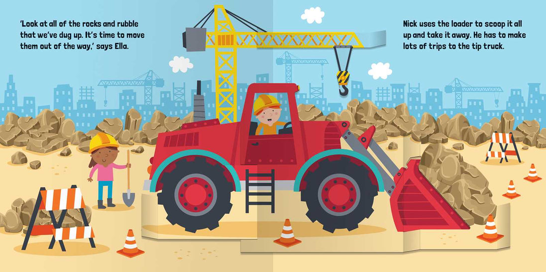 Trucks & Diggers: Pop-Up Book by