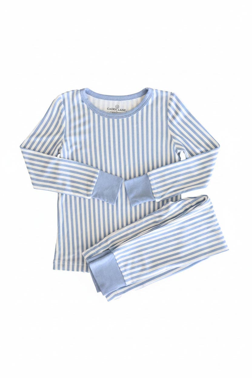 Two-Piece Pajama Set | Snuggle Stripes