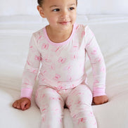 Two-Piece Bamboo Pajama Set | Blooming Butterflies