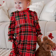 Girls' Christmas Nightgown | Plaid Tidings