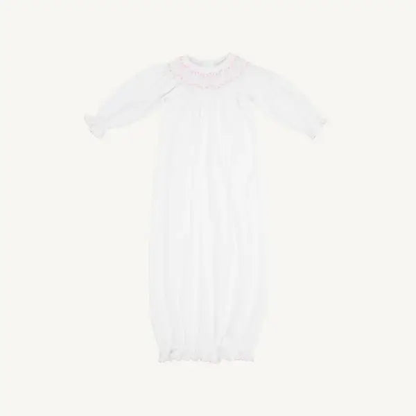 Sweetly Smocked Greeting Gown