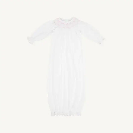 Sweetly Smocked Greeting Gown