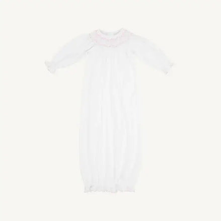 Sweetly Smocked Greeting Gown