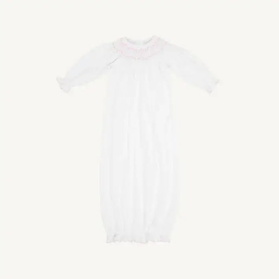 Sweetly Smocked Greeting Gown