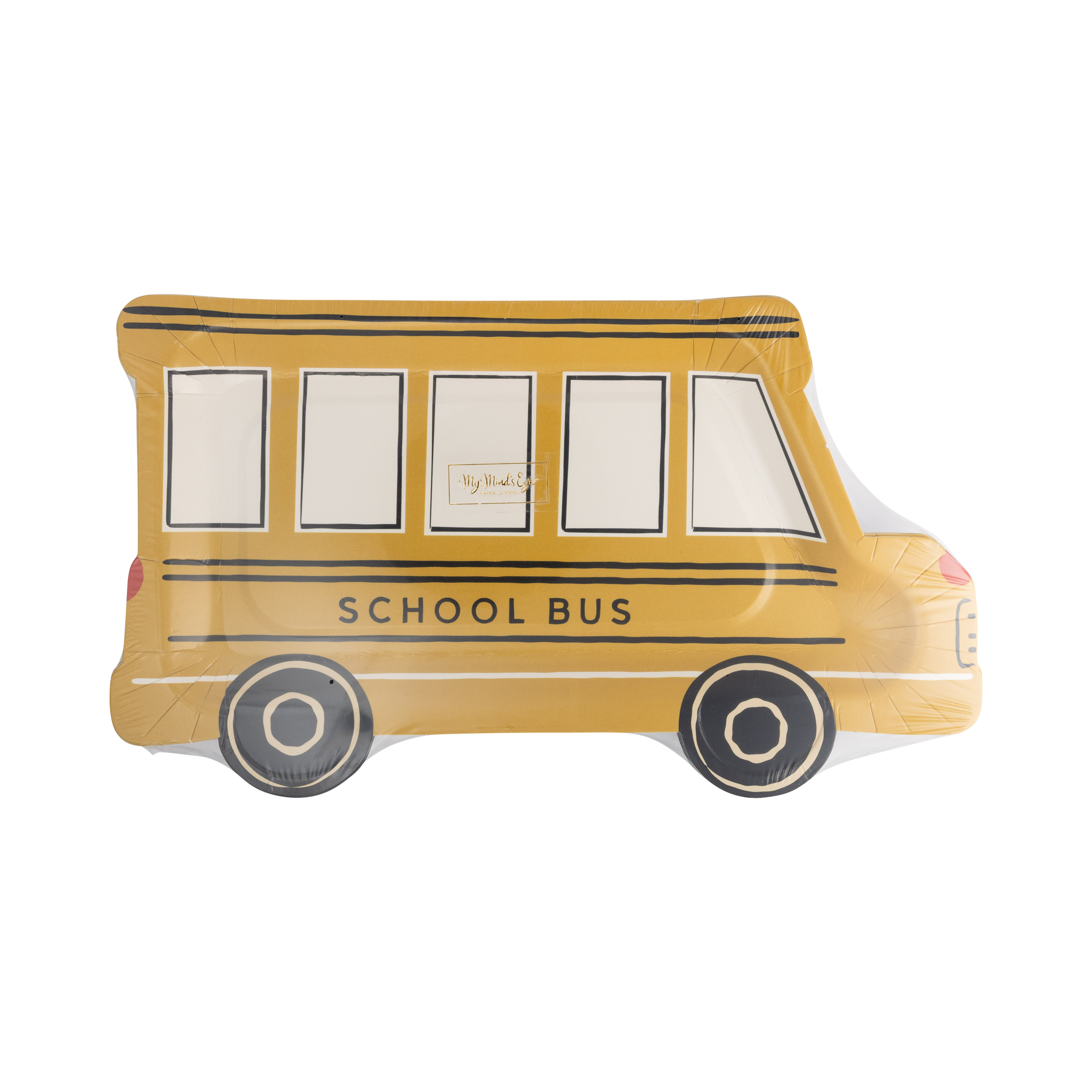 BTS1241 - School Bus Shaped Plate