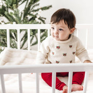 Winter Berries Raglan Sweater by Luna and Arlo
