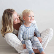 Two-Piece Pajama Set | Snuggle Stripes