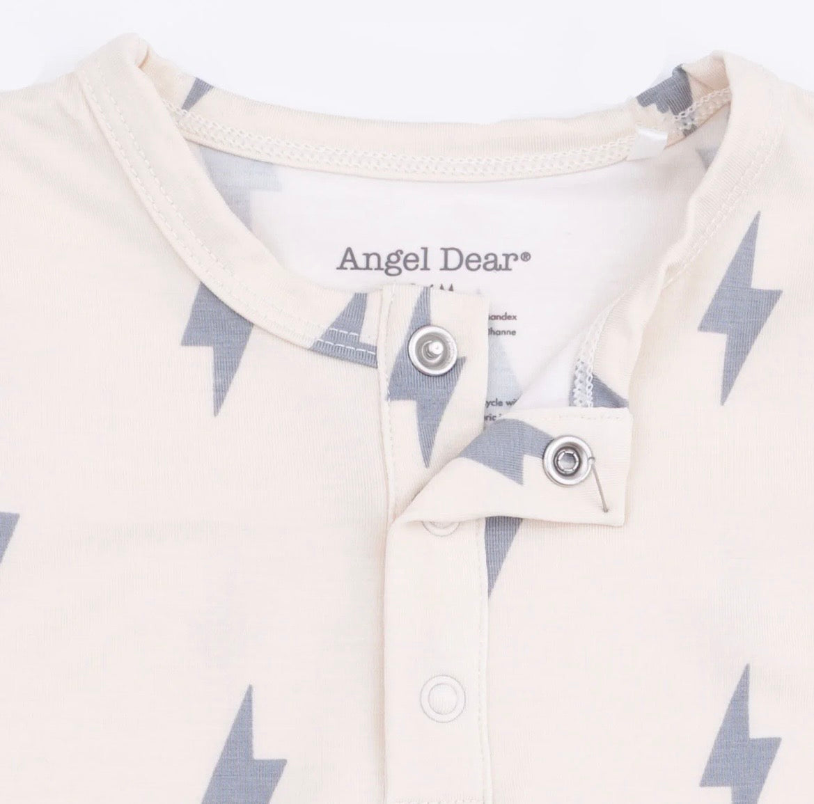 Lightning Bolt Viscose - Long Sleeve Henley and Jogger