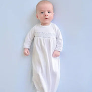 Sweetly Smocked Greetinggown - Boy
