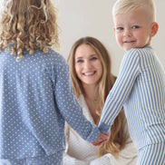 Two-Piece Pajama Set | Snuggle Stripes