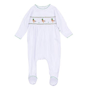 Mallard Moments Smocked Footie