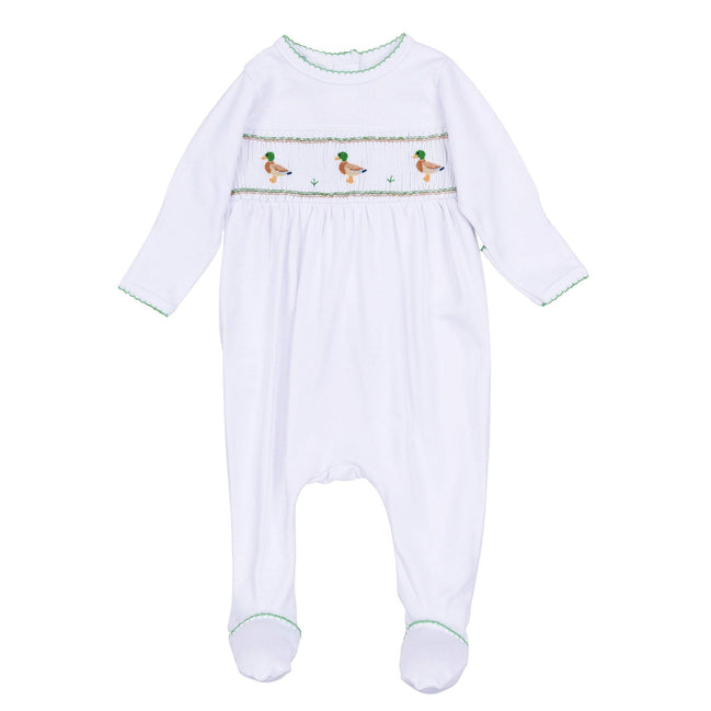 Mallard Moments Smocked Footie