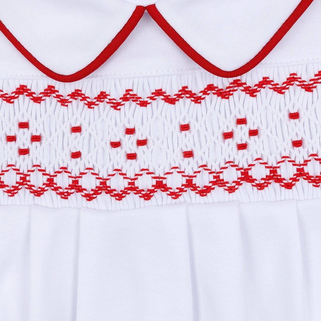 Henry Smocked Boy Footie