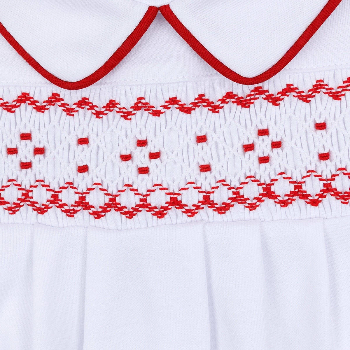 Henry Smocked Boy Footie