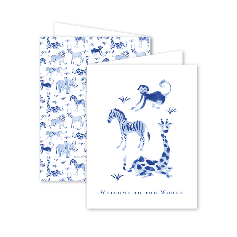 Blue Safari Welcome