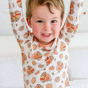 Thanksgiving Bamboo Two-Piece Pajama Set | Gobble Gobble