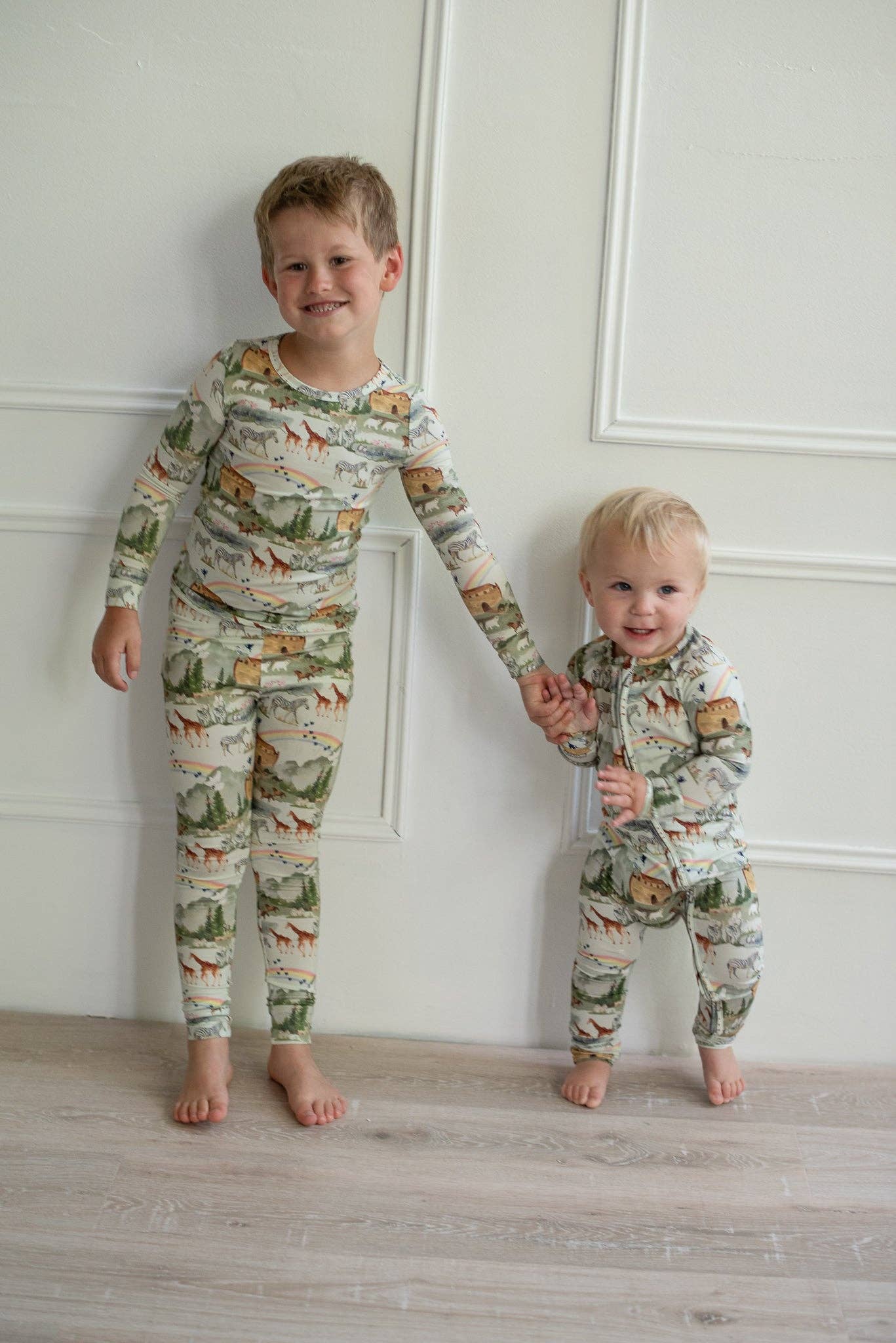 Noah's Ark Convertible Romper