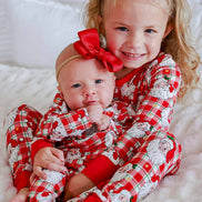 Christmas Bamboo Two-Piece Pajama Set | Cozy Claus