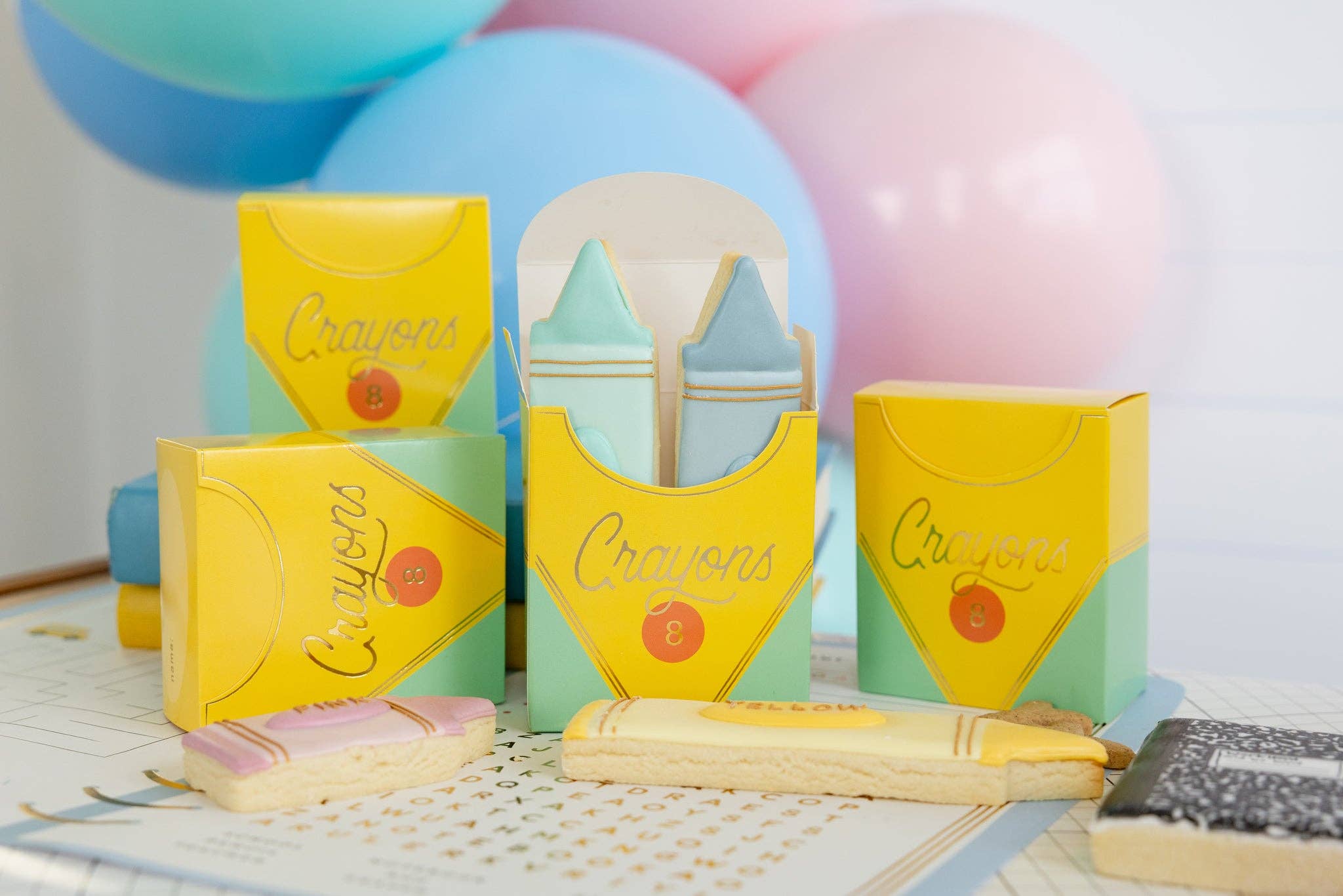 BTS1008 - Occasions by Shakira - Crayon Treat Boxes