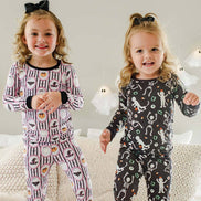 Halloween Glow-in-the-Dark Two-Piece Bamboo Pajama Set | Galloween