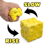 Fun Doh Slow-Rise Cheese Sensory Squishy Toy -
