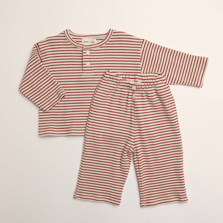 Micky Set in Thin Turtledove Stripe