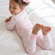 Two-Piece Bamboo Pajama Set | Blooming Butterflies
