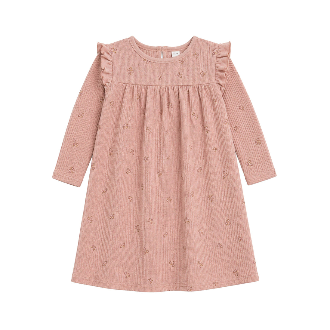Babette Long Sleeve Waffle Dress - Tilda Floral