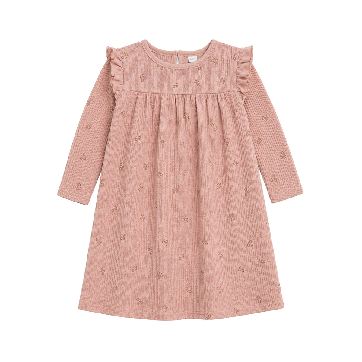 Babette Long Sleeve Waffle Dress - Tilda Floral