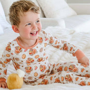Thanksgiving Bamboo Two-Piece Pajama Set | Gobble Gobble