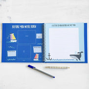 Little Captain Baby Memory Book