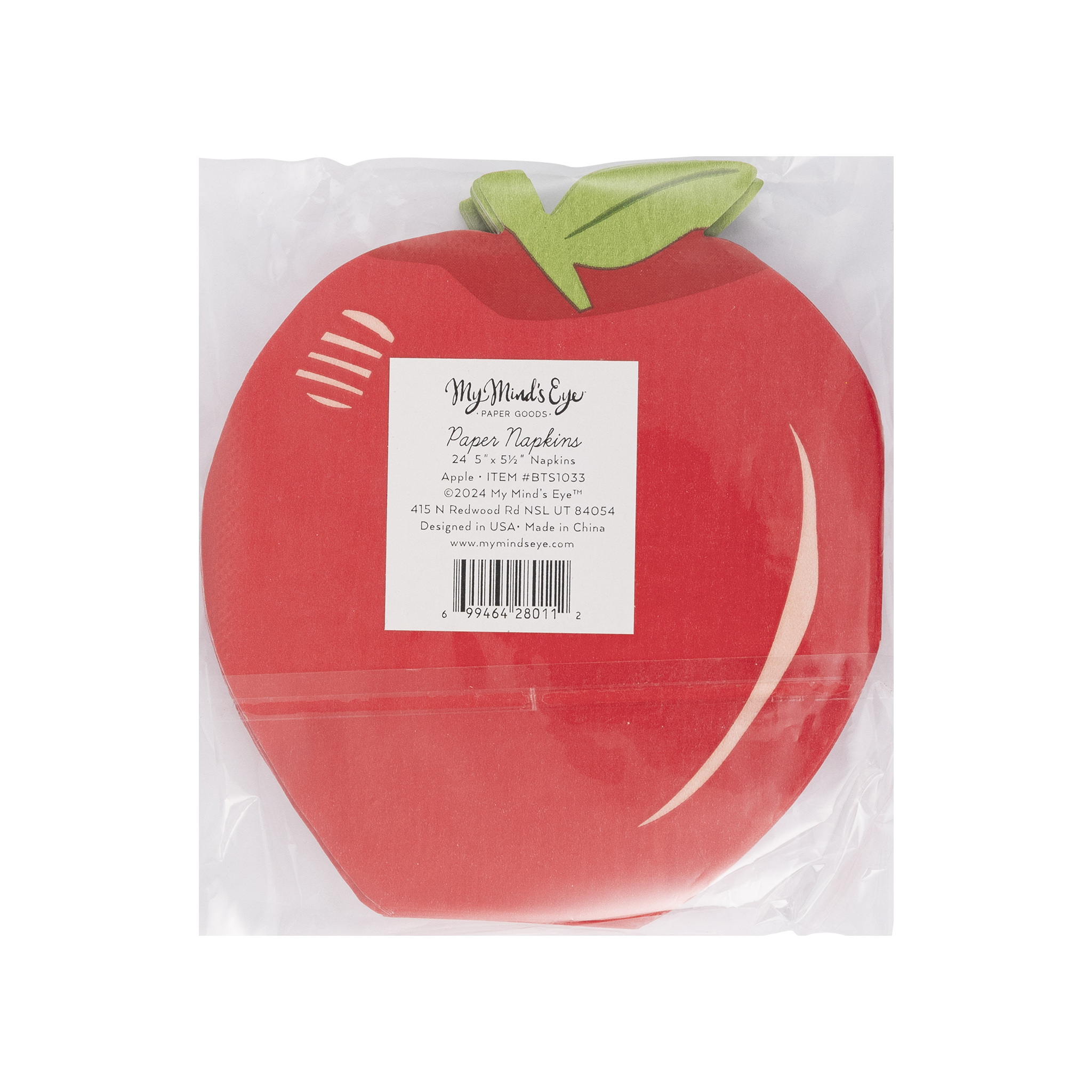 BTS1033 - Apple Shaped Napkin